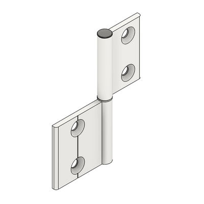 MODULAR SOLUTIONS LIFTOFF  WITH STAINLESS STEEL HARDWARE 30 &amp; 45 SERIES TRANSITION HINGE